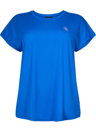 Koszulka treningowa z krótkim rekawem, Lapis Blue, Packshot image number 0