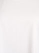 T-shirt w rozmiarze oversize z krótkim rekawem, Biały, Packshot image number 2