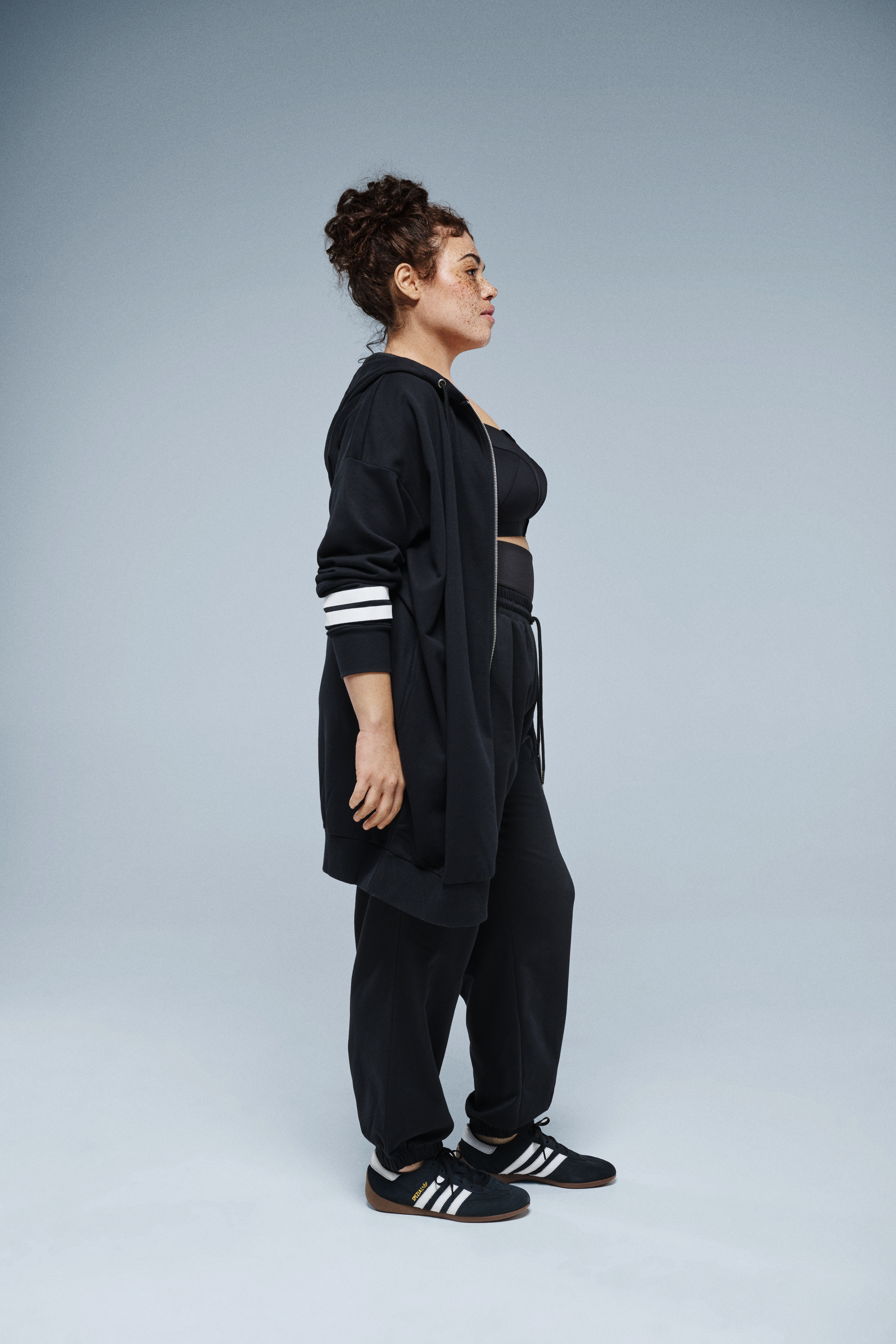 Zizzi Długi sweter z dzianiny, , Model