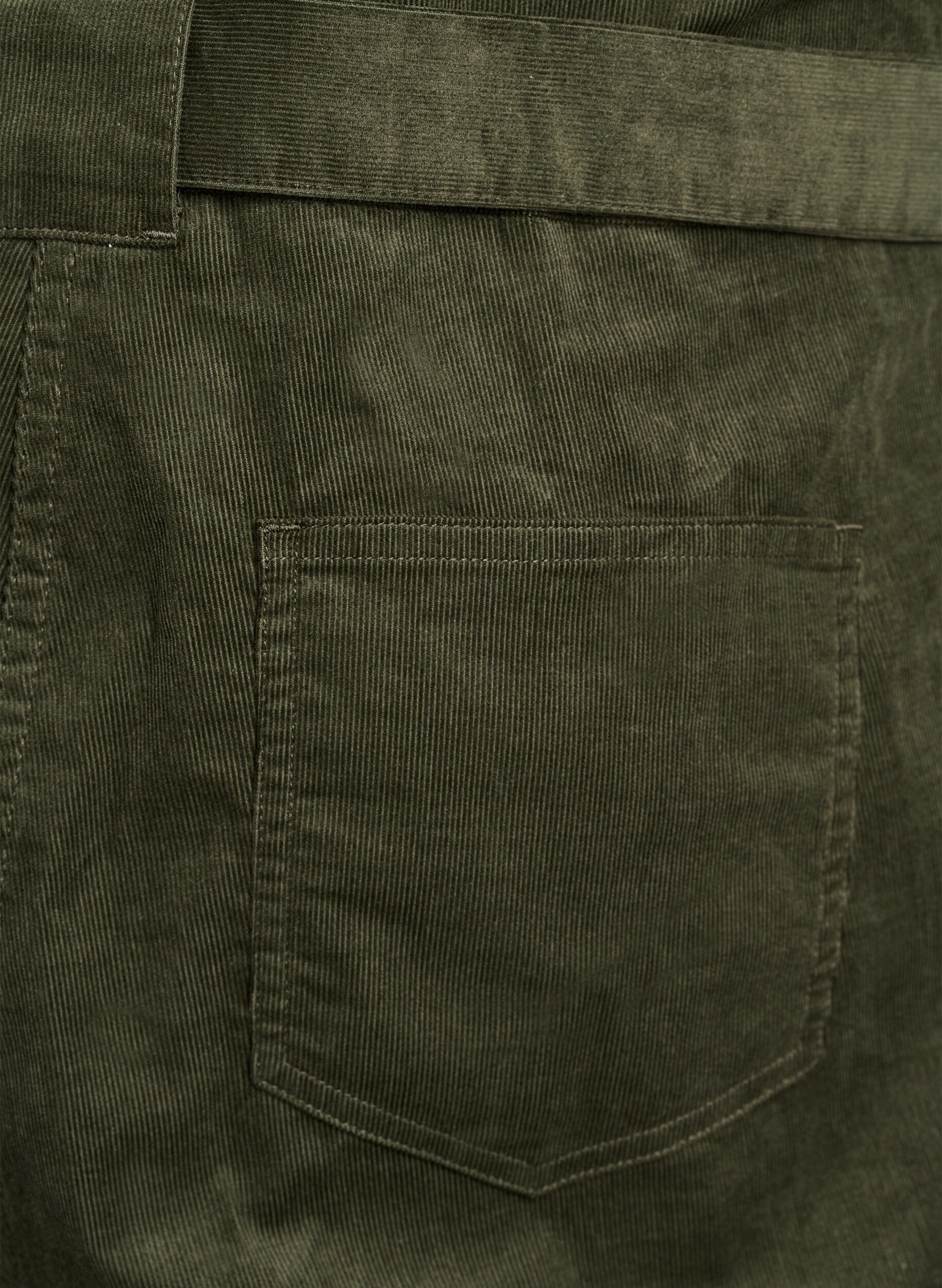 Zizzi Kombinezon z dreszczu z prostymi nogawkami, Zielony, Packshot image number 4