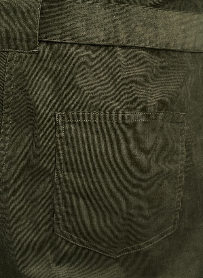 Kombinezon z dreszczu z prostymi nogawkami, Zielony, Packshot image number 4