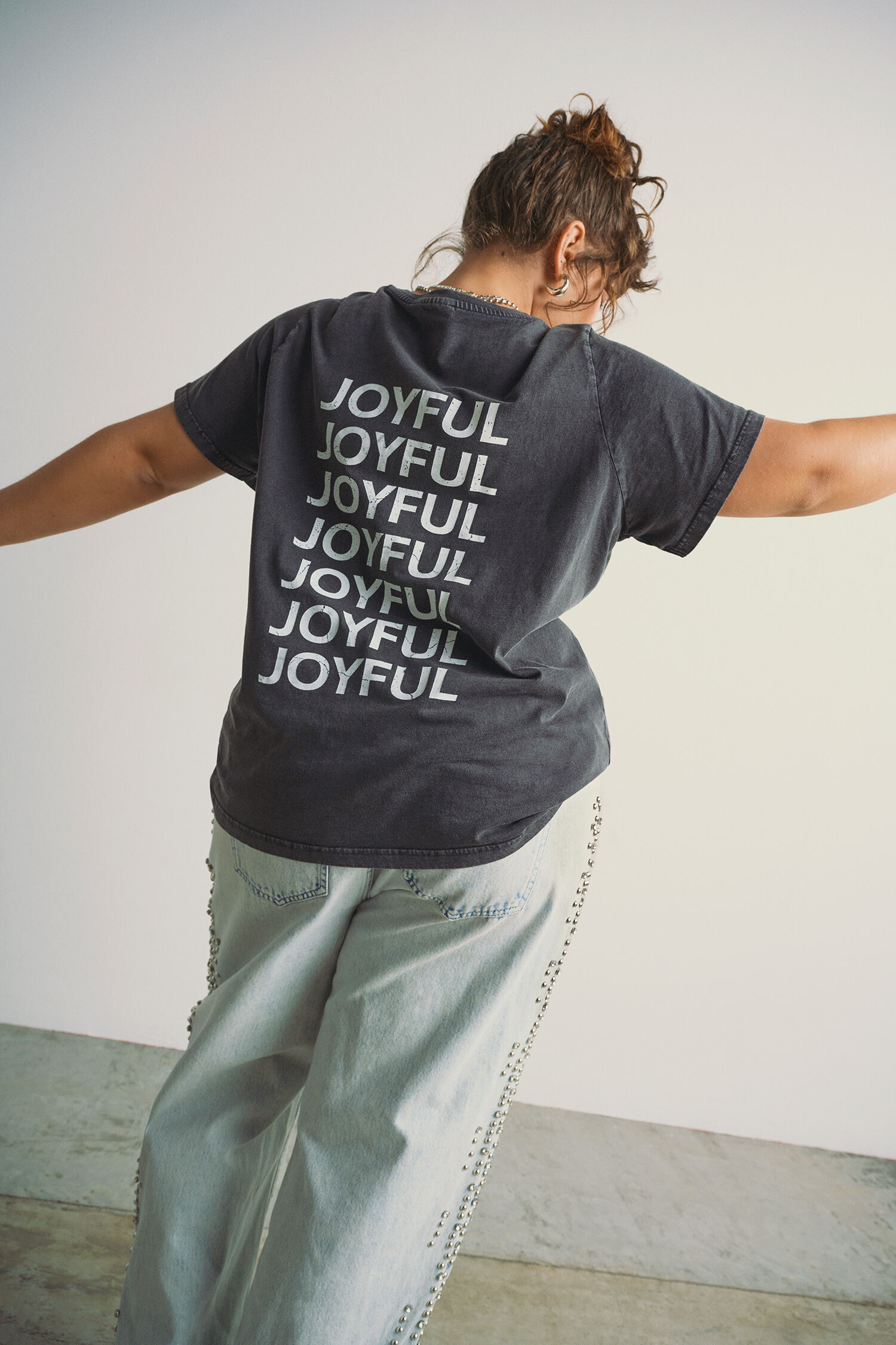 Zizzi Dżinsy z detalami, , Model