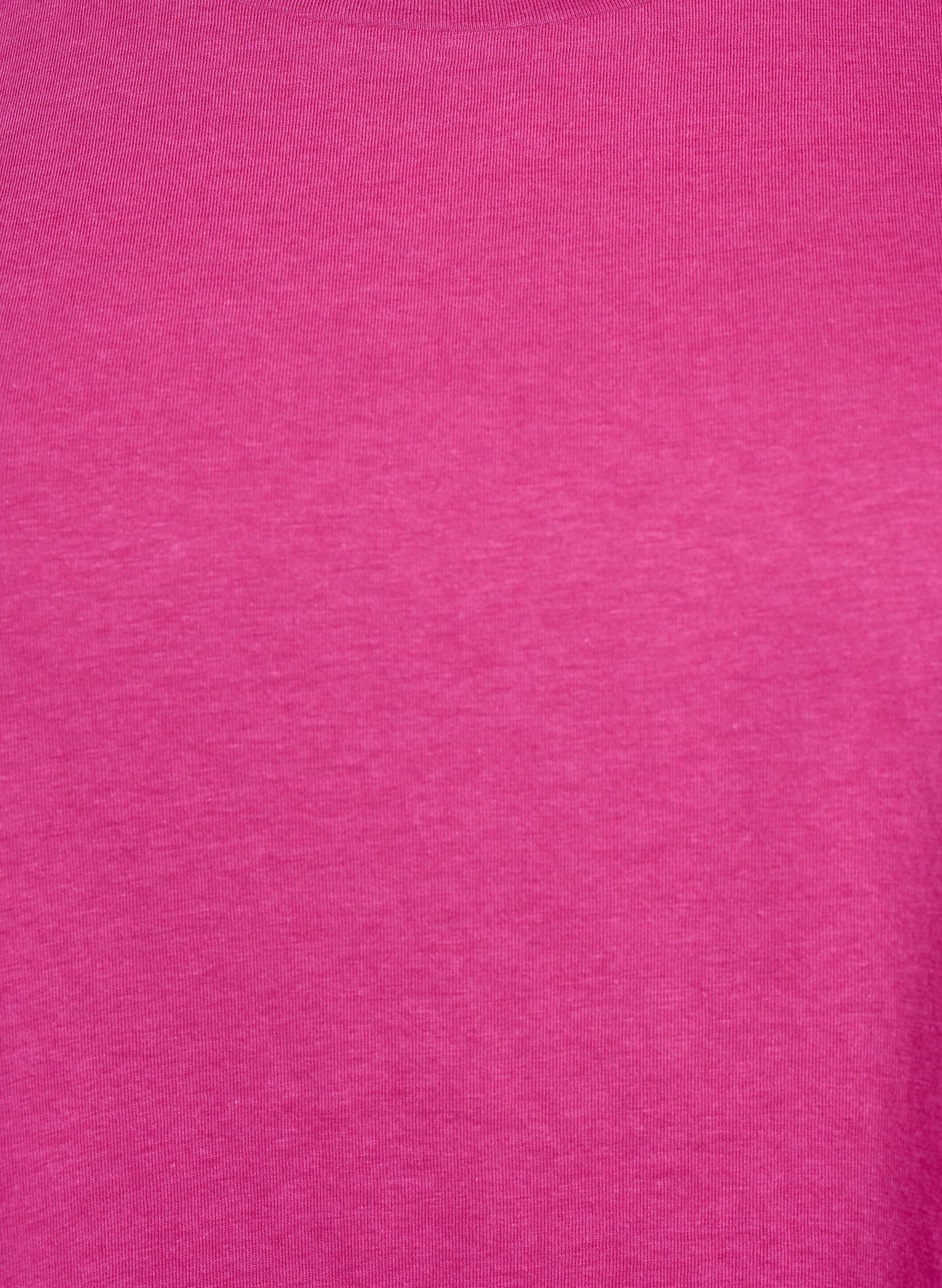 ZizziT-shirt z kr&oacute;tkim rekawem z mieszanki bawelny, R&oacute;żowy, Packshot image number 2