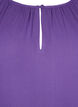Tunika z wiskozy z rekawami 3/4, Fioletowy, Packshot image number 2