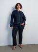 Jeansy bootcut z wysokim stanem Ellen, Niebieskie, Model image number 0