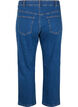 Przyciete jeansy Vera o prostym kroju, Niebieskie, Packshot image number 1