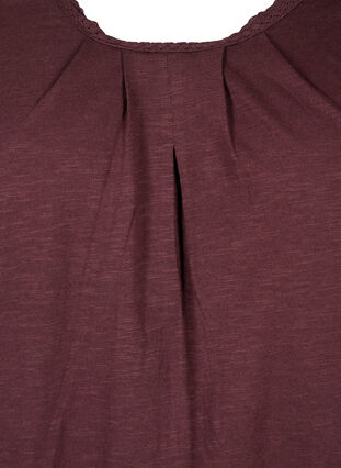 Bawelniana bluzka z rekawem 3/4, Fudge, Packshot image number 2