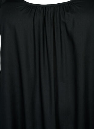 Sukienka midi bez rekawów z wiskozy, Black, Packshot image number 2