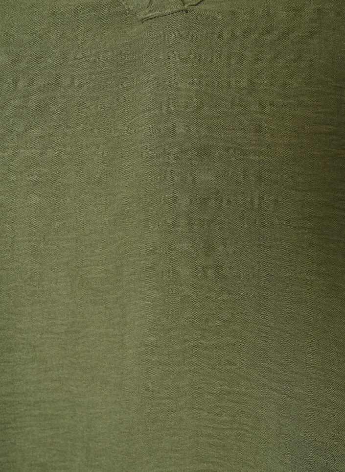 Bluzka z rekawem 3/4, Zielony, Packshot image number 2