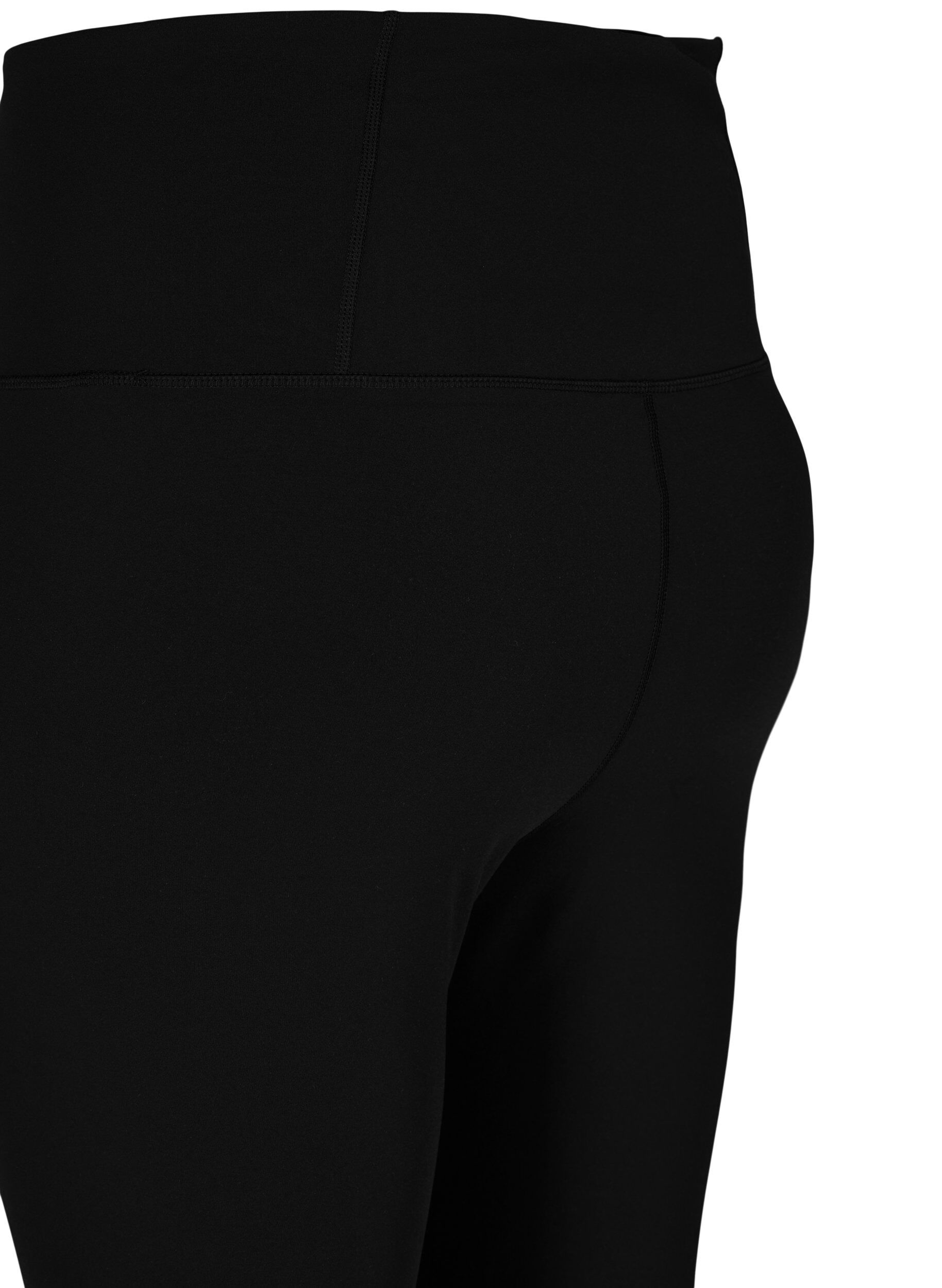 Zizzi CORE, SUPER TENSION TIGHTS &ndash; Legginsy z kieszenia wewnetrzna, Czarne, Packshot image number 3
