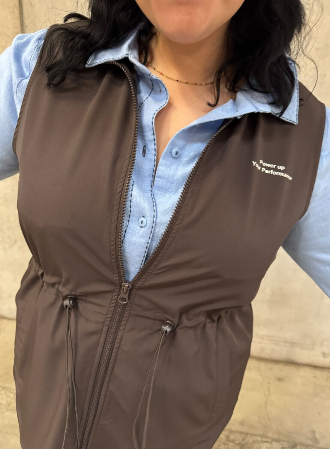 Zizzi Brązowe i niebieskie odcienie  , , Model