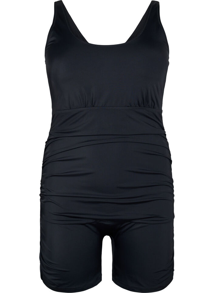 Strój kapielowy z nogawkami, Czarne, Packshot image number 0