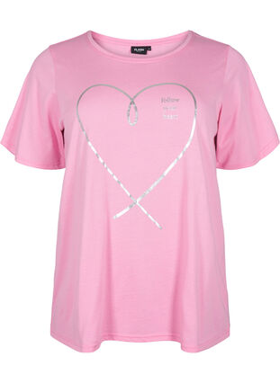 FLASH – koszulka z motywem, Begonia Pink, Packshot image number 0