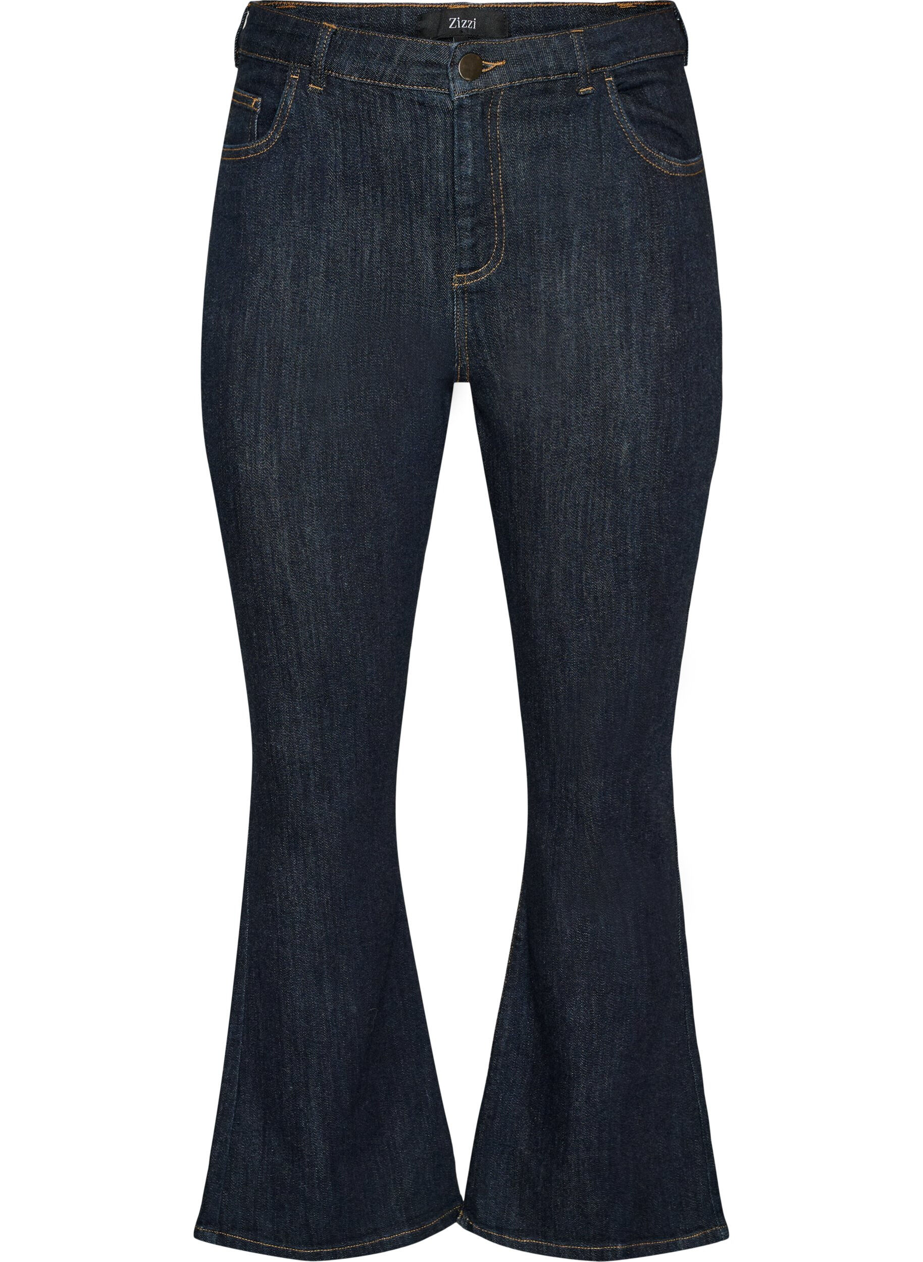 ZizziJeansy bootcut z wysokim stanem Ellen, Niebieskie, Packshot image number 0