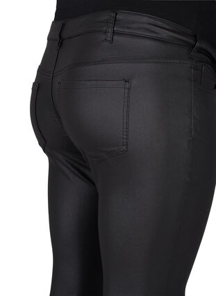	 Powlekane spodnie ciazowe, Black, Packshot image number 3