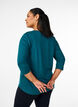 Sportowy top z rekawami 3/4, Zielony, Model image number 2