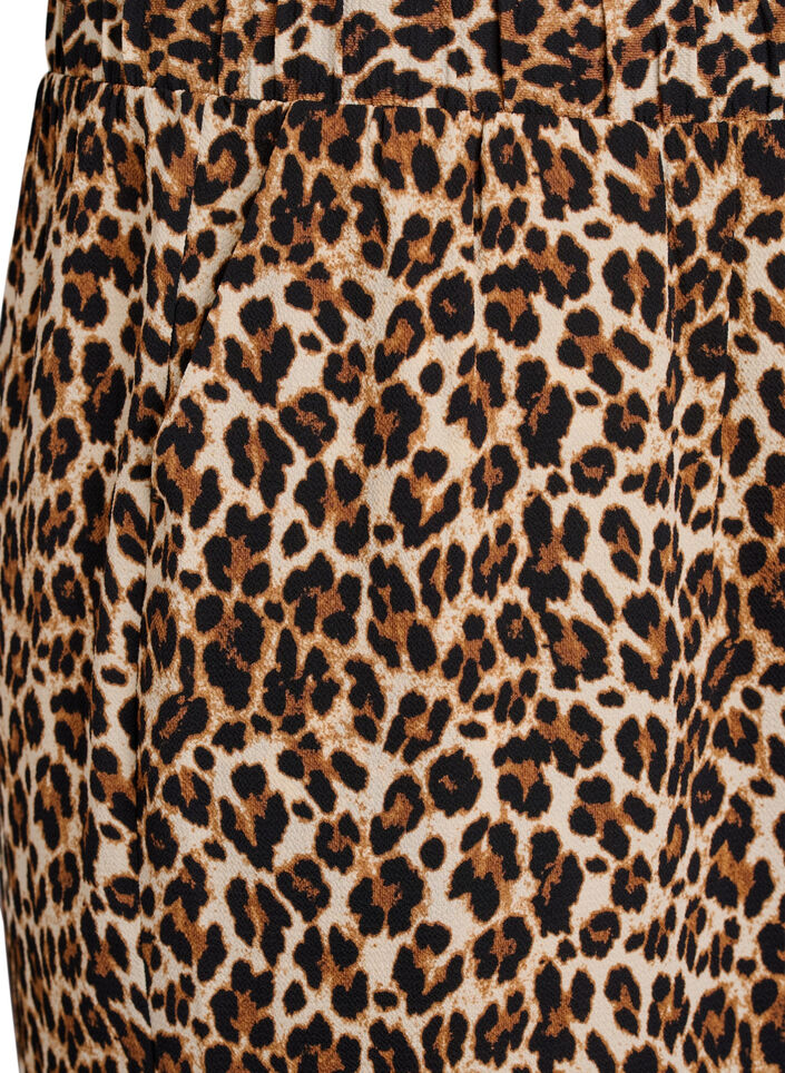 Spodnie culotte z nadrukiem, Zielony, Packshot image number 2