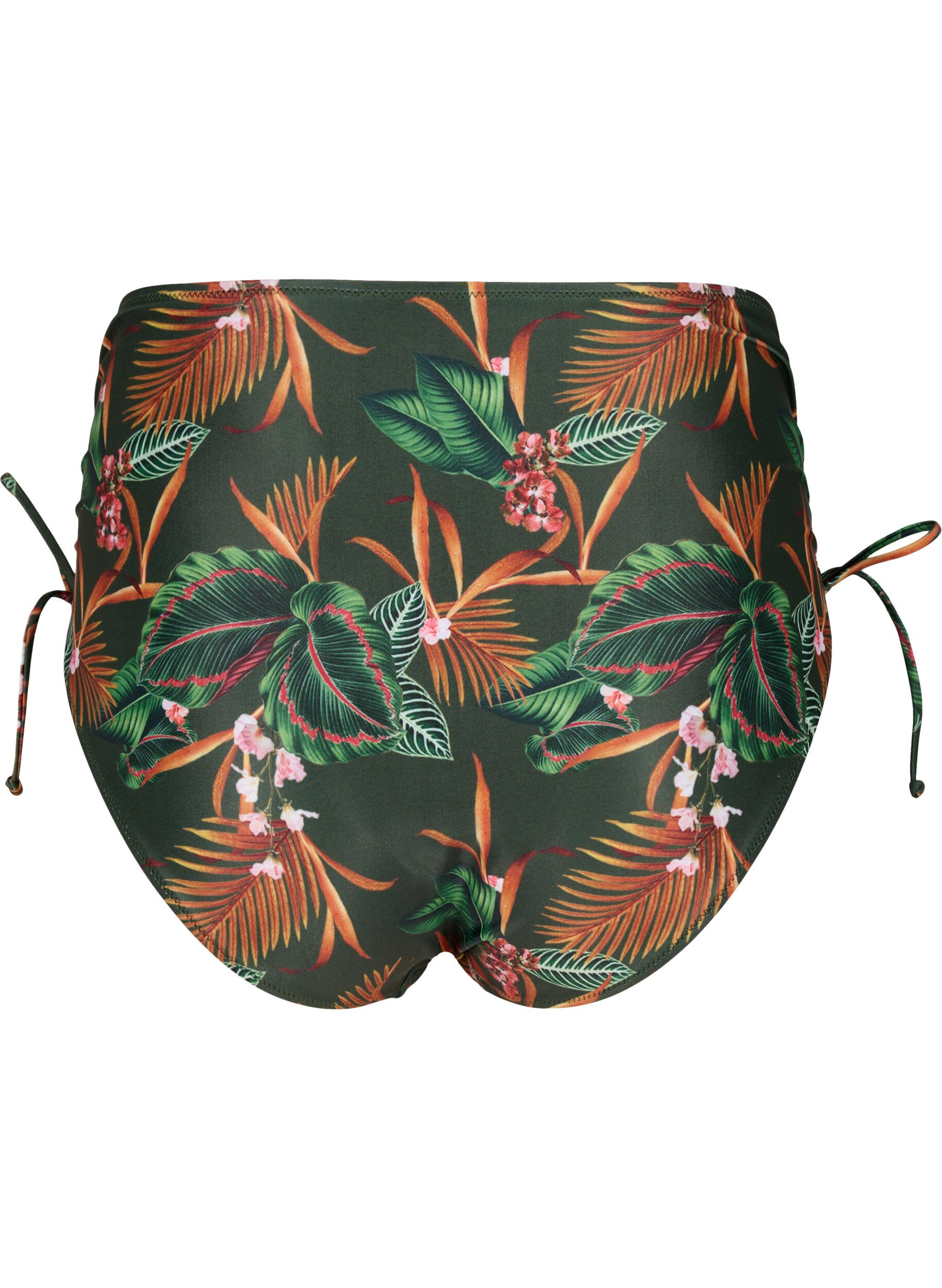 Zizzi Doly bikini z nadrukiem i wysokim stanem, Boheme Palm Aop , Packshot image number 1