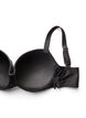 G&oacute;ra od bikini z fiszbinami i drapowaniem, Czarne, Packshot image number 3