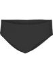 Regular rise briefs with mesh, Black, Packshot image number 0