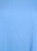 T-shirt z kr&oacute;tkim rekawem w mieszance bawelny, Niebieskie, Packshot image number 2