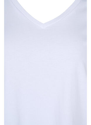 2-pack podstawowa koszulka bawelniana, Navy B/B White, Packshot image number 3
