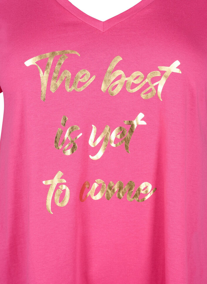 Bawelniana koszulka z krótkim rekawem, Raspberry S. Best, Packshot image number 2