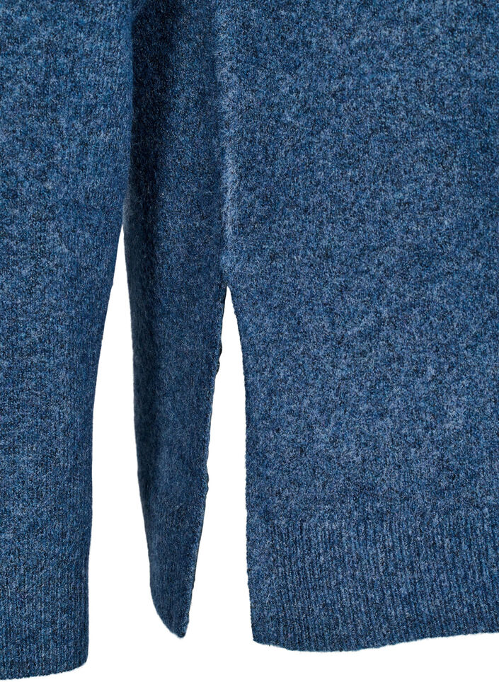 Top z dzianiny welnianej z rozcieciami, Bering Sea Mel., Packshot image number 3