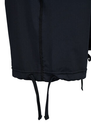 Luzne spodnie dresowe ze sznurkiem, Black, Packshot image number 3