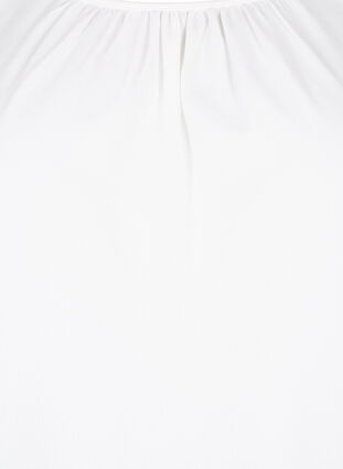 Bluzka z dlugim rekawem z szydelkowymi wzorem, Bright White, Packshot image number 2
