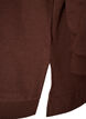 Bluza z kapturem z nadrukiem z tkaniny frotte, Brązowy, Packshot image number 3