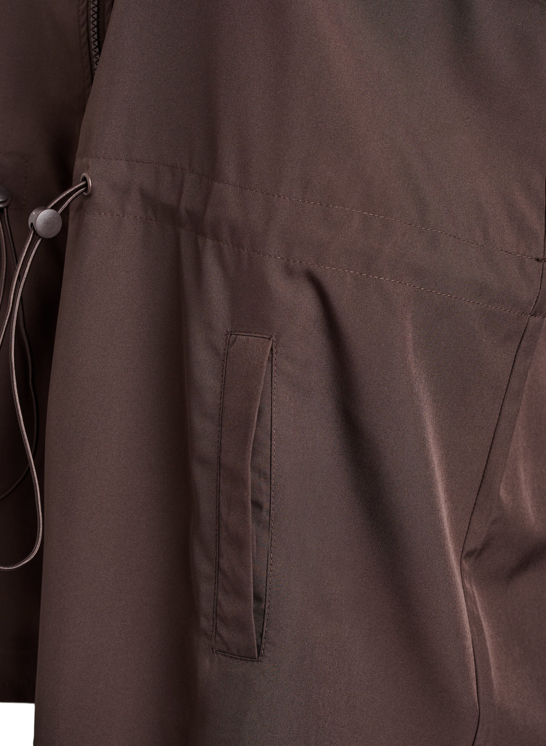 Zizzi Bezrekawnik z elastyczna talia, Brązowy, Packshot image number 3