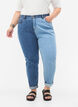 Dwukolorowe jeansy Mille typu mom fit, Lt. B. Comb, Model image number 2