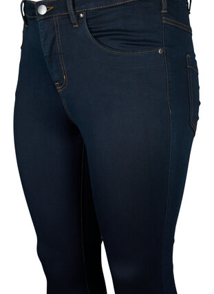 Super waskie jeansy Amy z wysokim stanem, Tobacco Un, Packshot image number 2