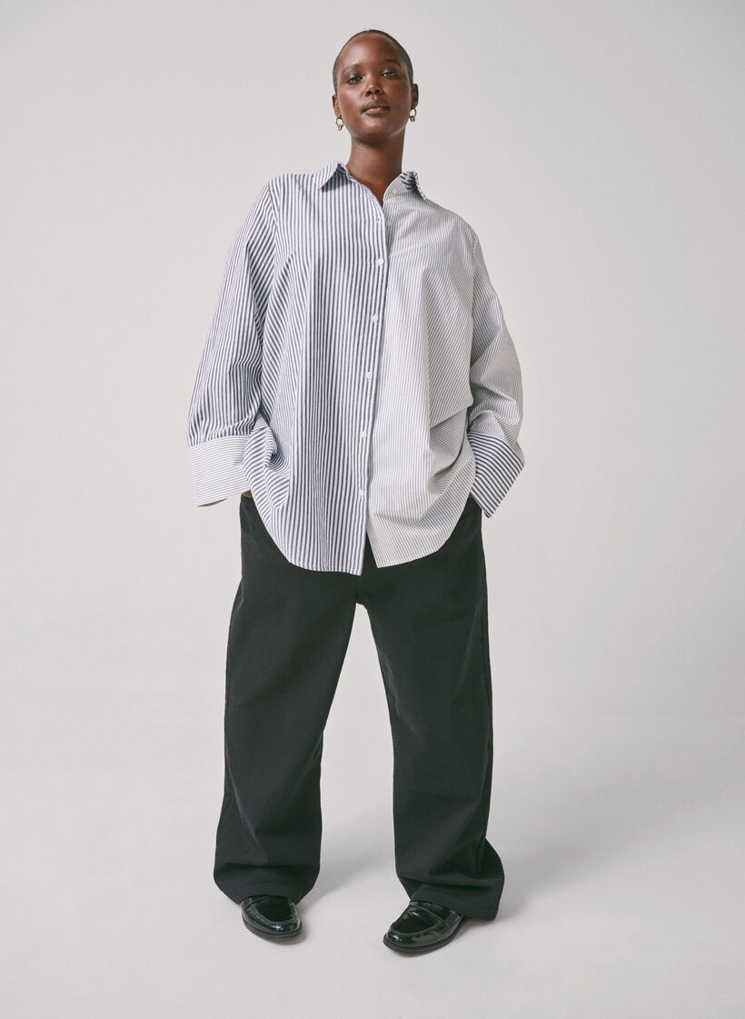 Koszula w paski z dlugimi rekawami, Lava Smoke Stripe, Image image number 1