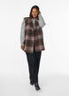 Dlugi bezrekawnik w kratke, Brązowy, Model image number 1