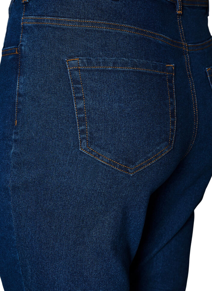 Jeansy o bardzo waskim kroju, Niebieskie, Packshot image number 3