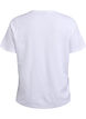 T-shirt z guzikami, Biały, Packshot image number 1
