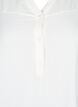 Bluzka z marszczonym kolnierzem, Biały, Packshot image number 2