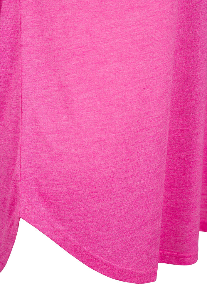 Koszula nocna z krótkim rekawem i nadrukiem tekstowym, 9990, Packshot image number 3