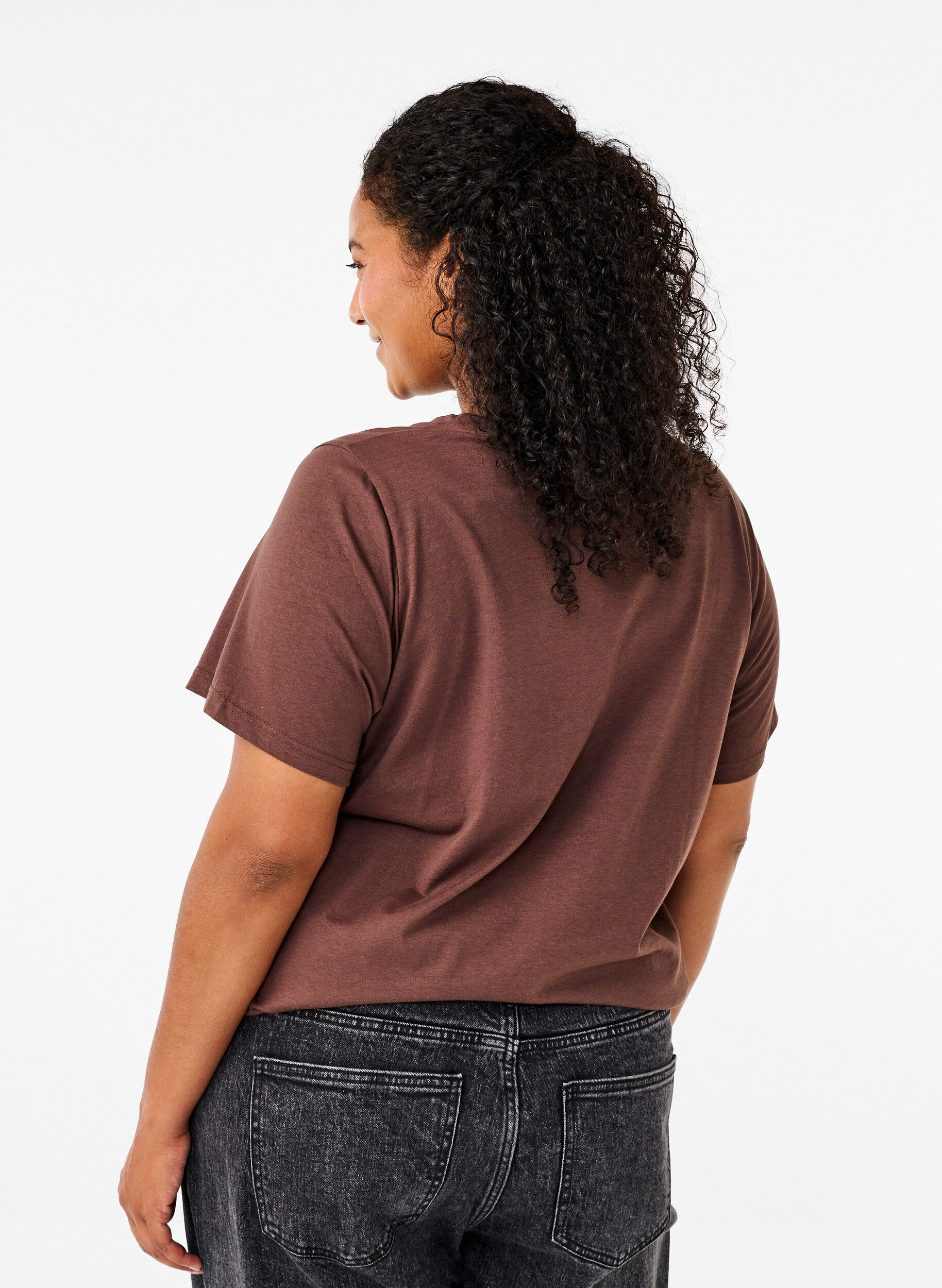 Zizzi Bawelniana koszulka z nadrukiem, Ch. Martini w.Fl.Box, Model image number 1