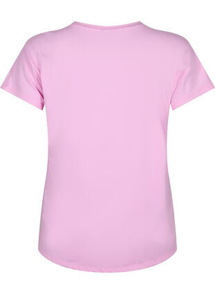 Koszulka treningowa z krótkim rekawem, Pastel Lavender, Packshot image number 1