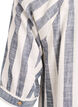 Bawelniana tunika z dekoltem w ksztalcie litery V, Niebieskie, Packshot image number 3