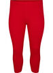 3/4-length wiskozowe legginsy w stylu basic, Czerwony, Packshot image number 0