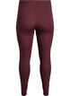 Legginsy basic z wiskozy, Ciemnobordowy, Packshot image number 1
