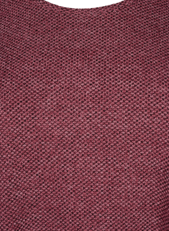 Melanzowa bluzka z okraglym dekoltem i dlugimi rekawami, Dry Rose, Packshot image number 2