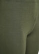 Legginsy 3/4 typu basic z wiskozy, Zielony, Packshot image number 2