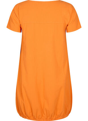Bawelniana sukienka z krótkim rekawem, Orange Tiger, Packshot image number 1