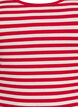 Tank top w paski o prazkowanej strukturze, Czerwony, Packshot image number 2