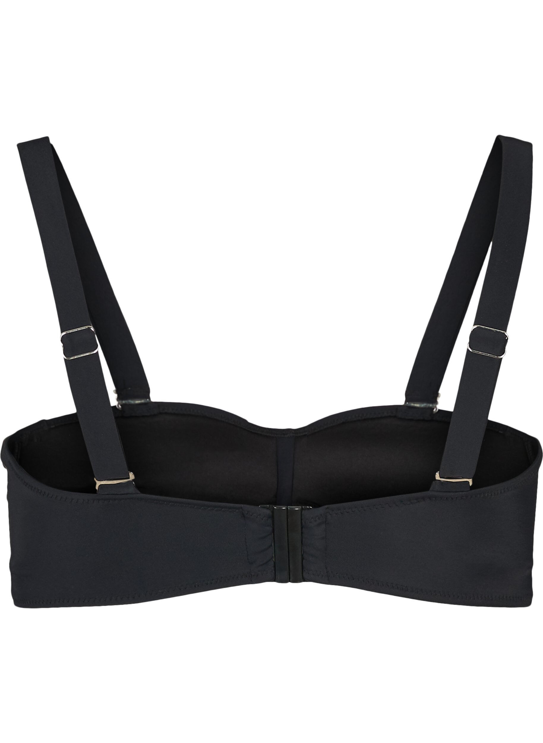 Zizzi Bikini top, Black, Packshot image number 1